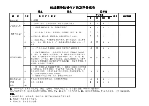 轴线翻身法(终稿)