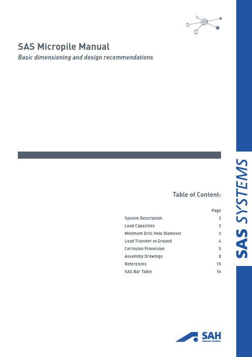 SAS Micropile Manual