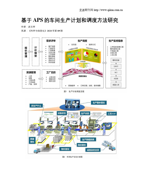 基于APS的车间生产计划和调度方法研究