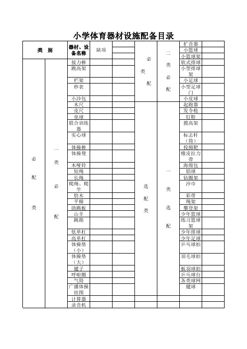 小学体育1