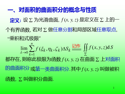 曲面积分ppt课件