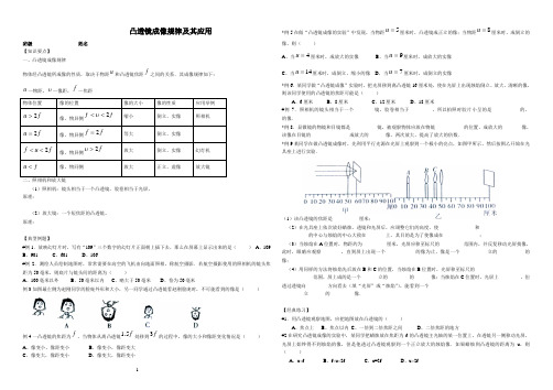 凸透镜的成像规律及其应用[1]