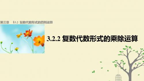 高中数学 第三章 数系的扩充与复数的引入 3.2.2 复数代数形式的乘除运算教案 新人教A版选修2-2