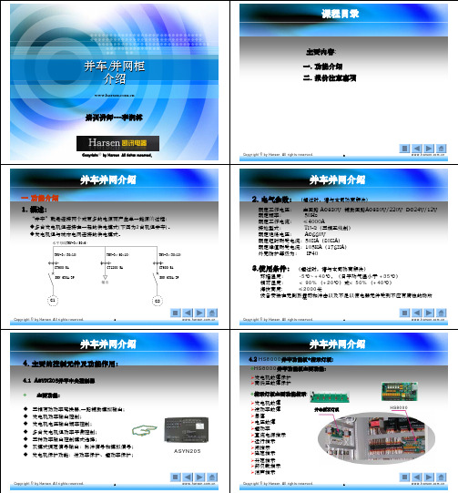 080325并车并网柜介绍