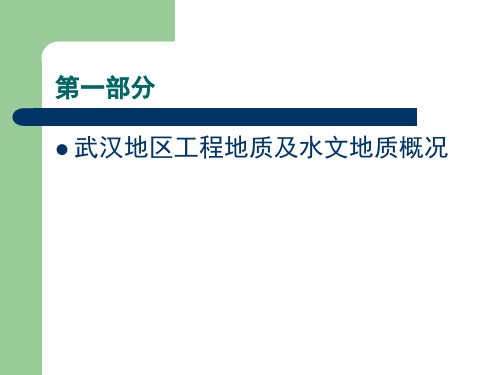 武汉地区基坑施工技术