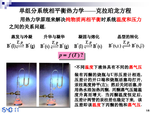 克劳修斯-克拉贝龙方程