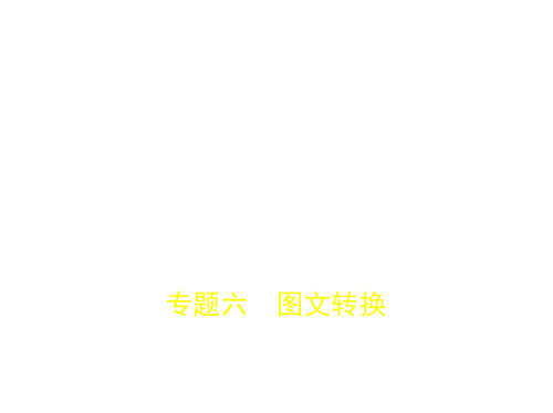 2018年高考语文(江苏省专用)专题六 图文转换 (共82张PPT)