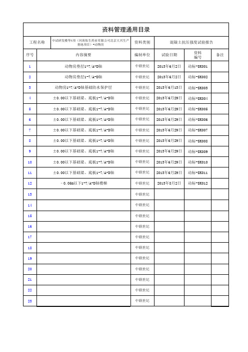 混凝土抗压强度试验报告