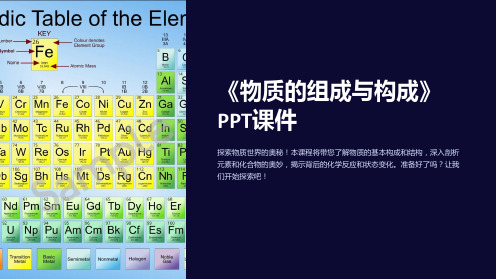 《物质的组成与构成》课件