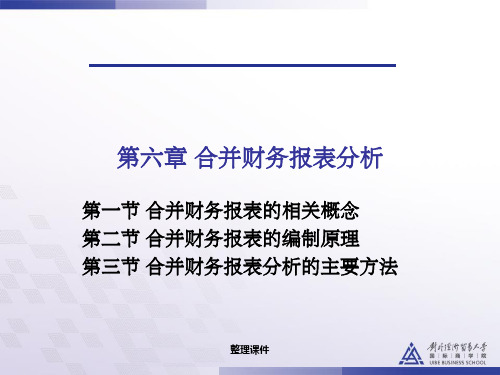 合并财务报表分析