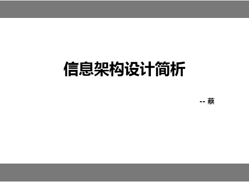 移动电商平台设计要素简析