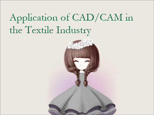 CAD、CAM在纺织上的应用