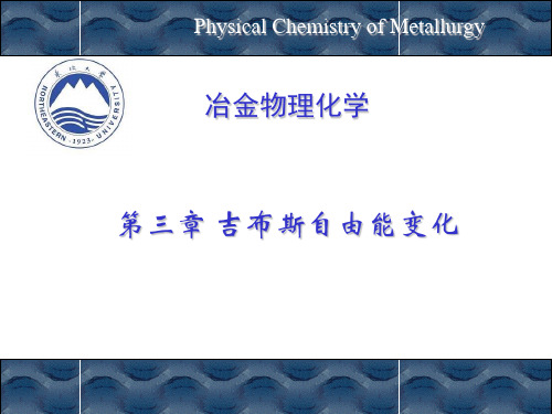 第2章吉布斯自由能变化