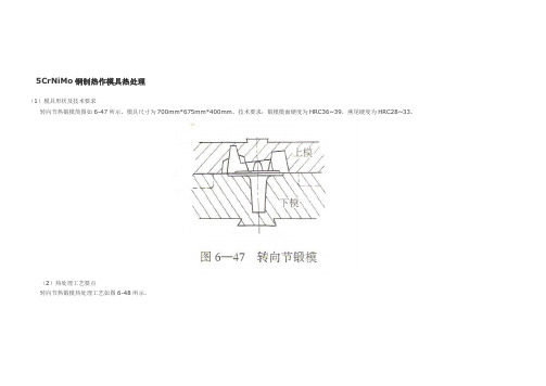 5CrNiMo钢制热作模具热处理