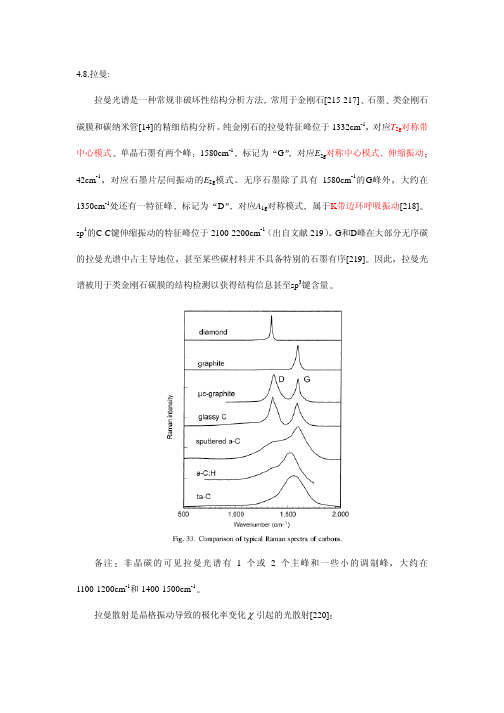 拉曼分析