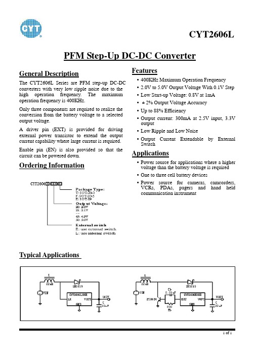 CYT2606L20E中文资料