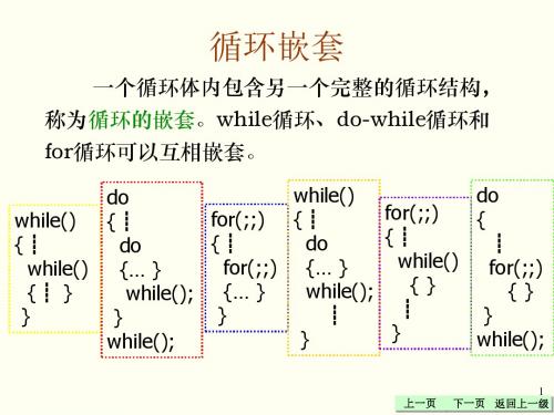 第六章 循环控制