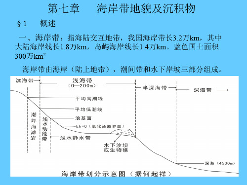 海岸带地貌及沉积物ppt课件