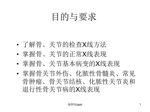 骨骼系统(1)PPT专业课件