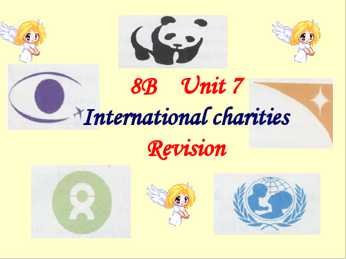 牛津译林版8B英语Unit7 International charities Revision课件