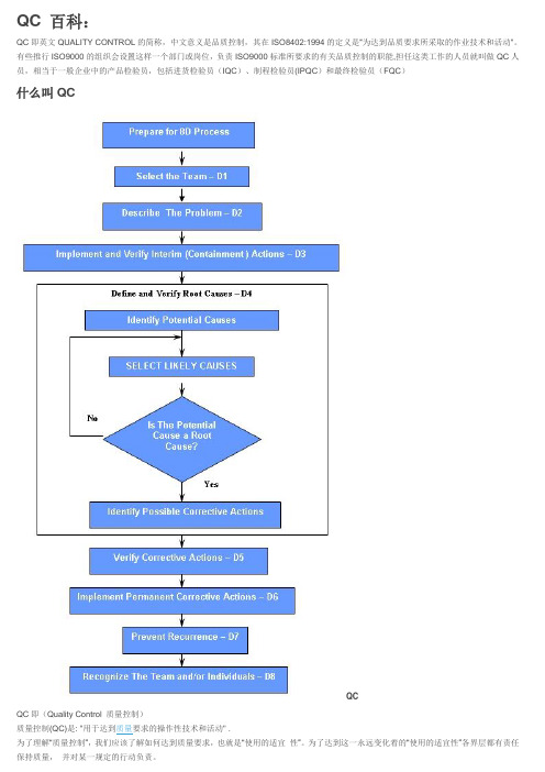 QC知识大全
