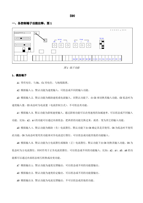 590直流调速器资料整理