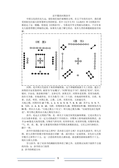 读不懂的河图洛书