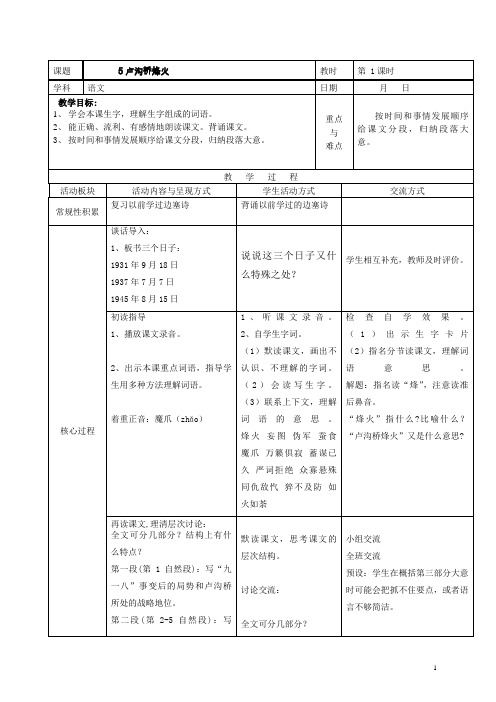 六年级下册第二单元备课