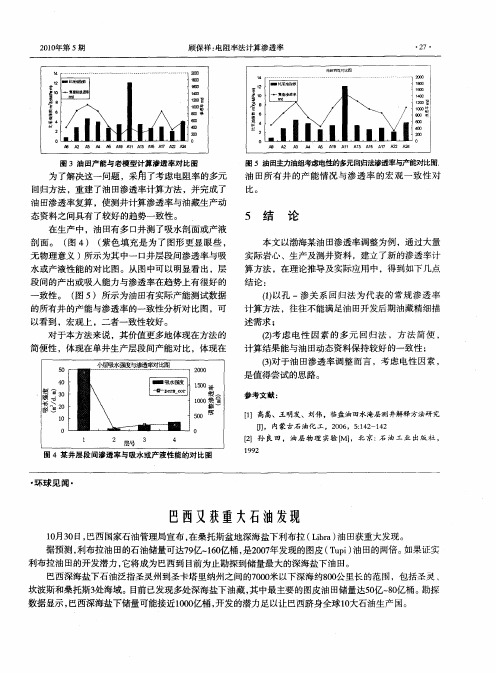 巴西又获重大石油发现