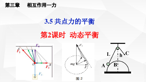 3.5.2动态平衡高一物理必修第一册同步课件(人教版2019必修第一册)