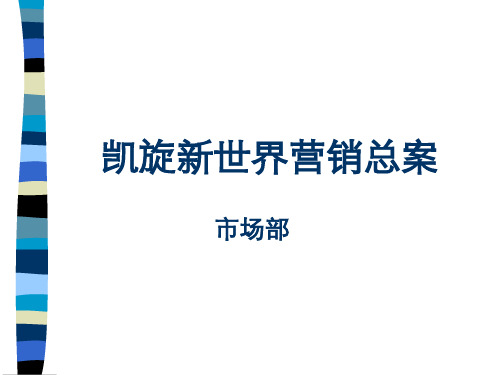 凯旋房地产营销推广管理总案