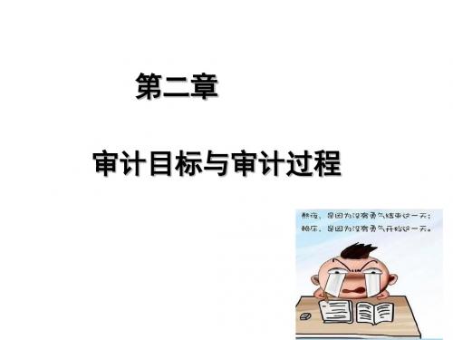 审计目标与审计过程讲义(PPT76张)