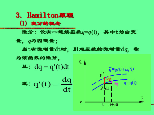 哈密顿原理的推导