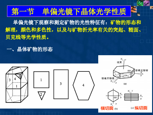 晶体矿物的光学性质一概述