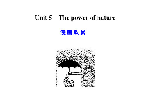 高三英语the-power-of-nature课件1