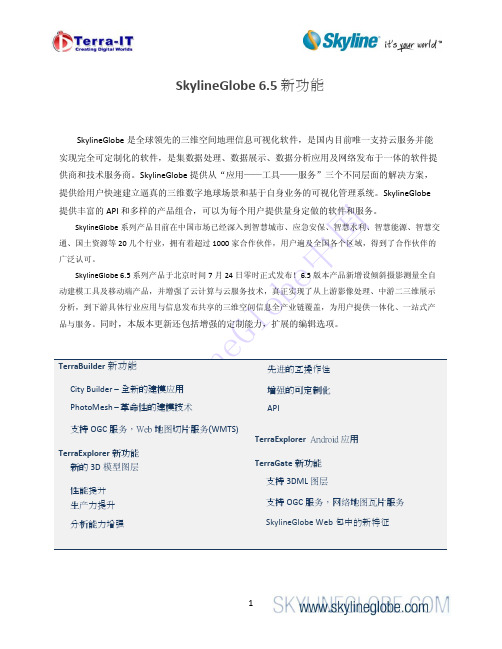 SkylineGlobe+6.5说明