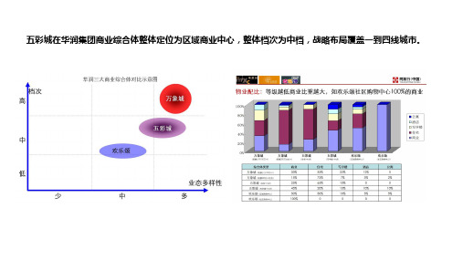 华润五彩城案例分析