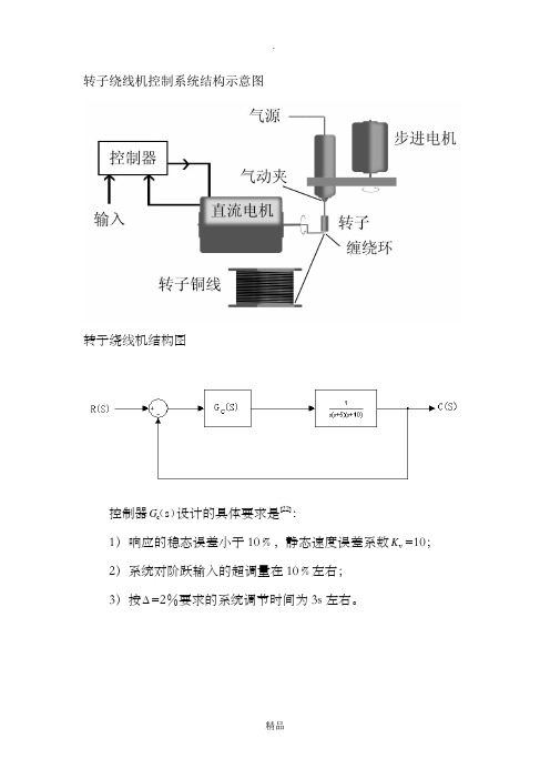 转子绕线机控制系统