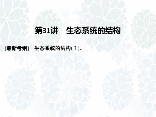 高三生物一轮复习优质课件:生态系统的结构