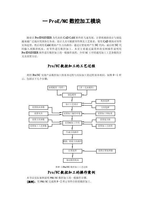 ProE_NC数控加工模块教程与操作步骤