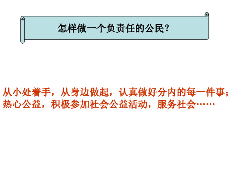 九年级政治这是我的责任(PPT)4-4