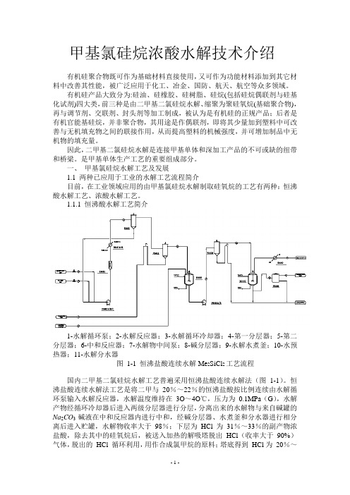 浓酸水解介绍1