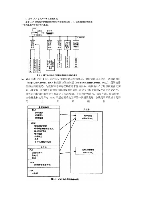 CAN现场总线监控系统原理和应用设计