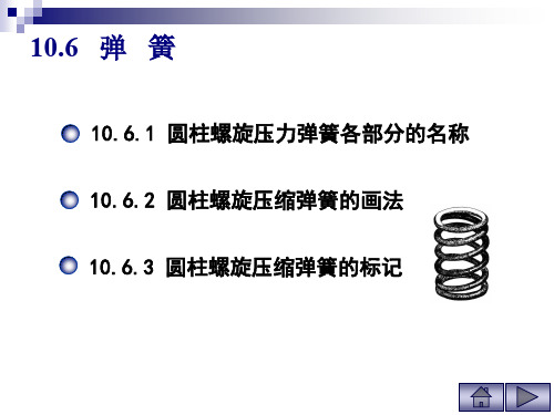 工程制图PPT资料 弹簧