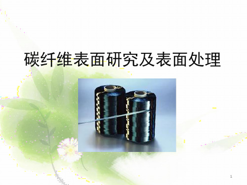 碳纤维表面研究及表面处理PPT课件