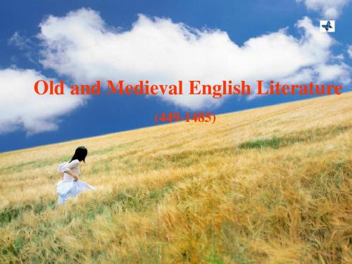 2 Old and Medieval English Literature