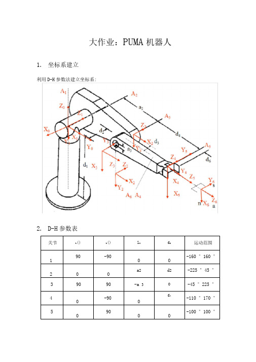 机器人技术大作业任务