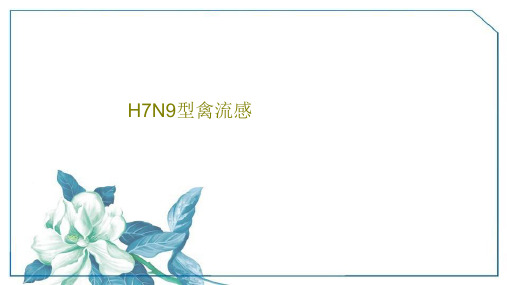 H7N9型禽流感33页PPT