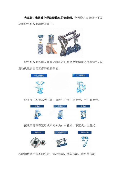 配气机构认识---徐老师出品