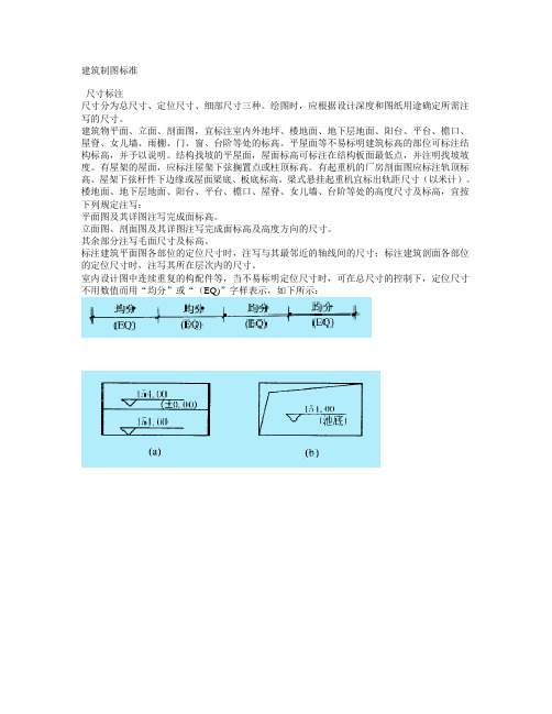 CAD建筑制图标准